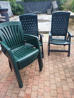 Tuinstoelen, Ophalen, Gebruikt, Kunststof, Stapelbaar
