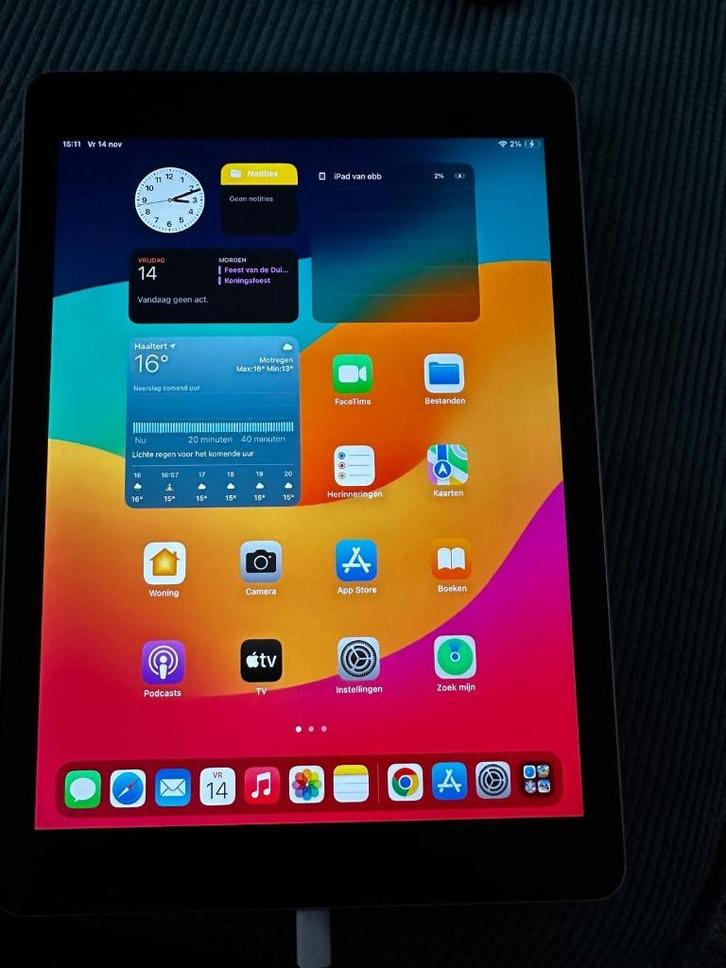 Apple iPad 6th Gen 9.7″ met Otter box - krasvrij, Computers en Software, Apple iPads, Gebruikt, Apple iPad, Wi-Fi, 32 GB, Ophalen of Verzenden