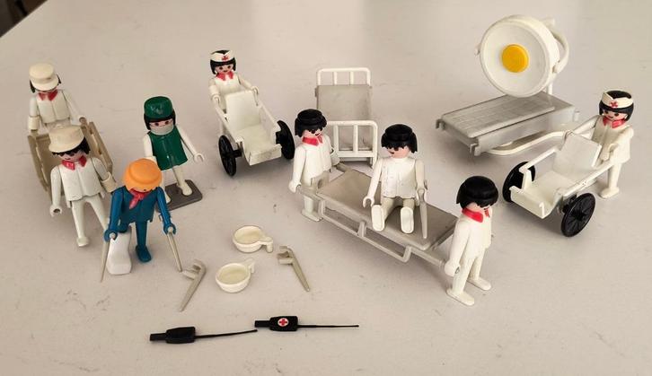 Ziekenhuis / Dokters & Verpleegkundigen Set -Klaar voor Zorg, Kinderen en Baby's, Speelgoed | Playmobil, Gebruikt, Los Playmobil