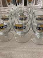 6 verres Ricard, Collections, Verres & Petits Verres, Enlèvement, Comme neuf