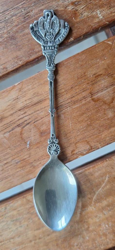 Vintage lepeltje “Vrijwillige Bloedgever”., Verzamelen, Merken en Reclamevoorwerpen, Zo goed als nieuw, Gebruiksvoorwerp, Ophalen of Verzenden