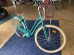 ELOPS Stadsfiets 520 laag frame Cedergroen Mandje + slot, Ophalen, Gebruikt, Overige merken, Versnellingen