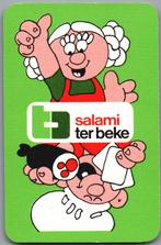 carte à jouer - LK8991 - salami Ter Beke, Comme neuf, Carte(s) à jouer, Envoi