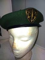militaria beret commando marine tbe, Ophalen of Verzenden, Marine, Helm of Baret