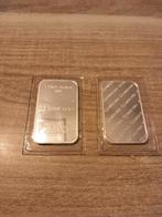 2 x 1 oz Zwitsers zilverstaaf, Postzegels en Munten, Ophalen of Verzenden, Zilver