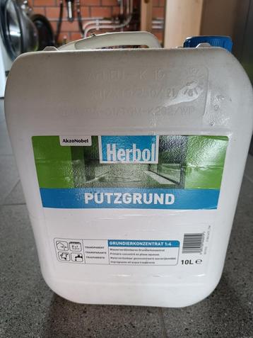 Ongeopende bus Herbol Putzgrund fixeermiddel / primer 10 L