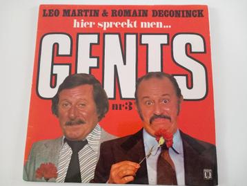 Vinyl LP Hier spreekt men Gents Humor Leo Martin Gent