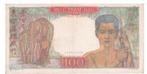 Frans-Indochina, 100 Piasters, 1947, p82a, Postzegels en Munten, Bankbiljetten | Azië, Los biljet, Zuidoost-Azië, Verzenden