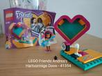 LEGO Friends Andrea's Hartvormige Doos - 41354, Comme neuf, Ensemble complet, Lego, Enlèvement ou Envoi