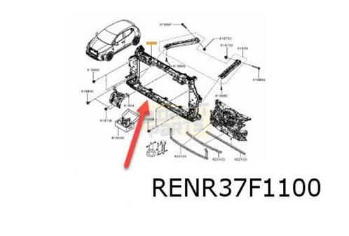 Mitsubishi Colt/Renault Clio Frontpaneel Origineel! 62500159, Auto-onderdelen, Carrosserie, Bumper, Renault, Mitsubishi, Nieuw