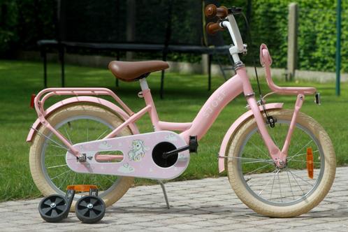 Sjoef 16 inch kinderfiets, zo goed als nieuw!, Fietsen en Brommers, Fietsen | Kinderfietsjes, Zo goed als nieuw, 16 tot 20 inch
