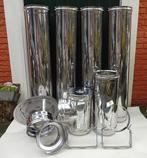 Dubbelwandige RVS schoorsteen, rookkanaal (compleet), Enlèvement ou Envoi, Neuf