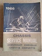CHEVROLET CORVETTE C2 - CHEVELLE - CHASSIS SERVICE HANDLEIDI, Auto diversen, Handleidingen en Instructieboekjes, Ophalen of Verzenden