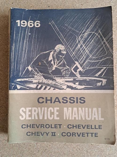 CHEVROLET CORVETTE C2 - CHEVELLE - CHASSIS SERVICE MANUAL, Autos : Divers, Modes d'emploi & Notices d'utilisation, Enlèvement ou Envoi