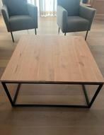 Eiken salontafel 90x90, Huis en Inrichting, Ophalen, Zo goed als nieuw
