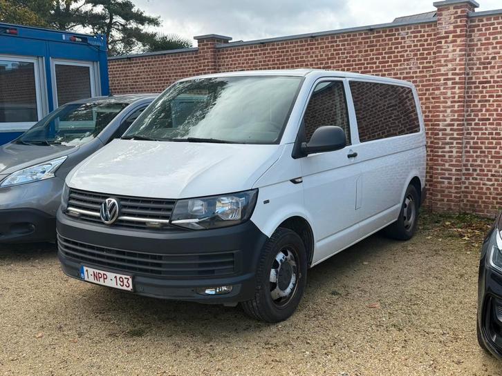 Volkswagen Transporter T6 2016, Auto's, Bestelwagens en Lichte vracht, Bedrijf, Volkswagen, Diesel, Euro 6, Automaat, Ophalen