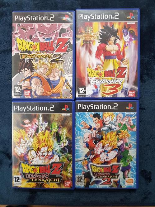 Jeux ps2 dragon ball budokai et tenkaichi playstation 2, Consoles de jeu & Jeux vidéo, Jeux | Sony PlayStation 2, Comme neuf, Aventure et Action