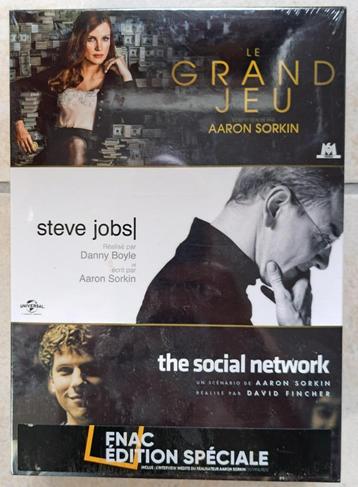 coffret 3 DVD Aaron Sorkin (angl,franç) beschikbaar voor biedingen