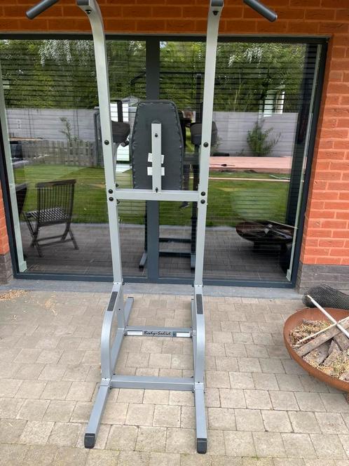 Pull-up, Sport en Fitness, Fitnessapparatuur, Zo goed als nieuw, Krachtstation, Armen, Buik, Rug, Metaal, Ophalen