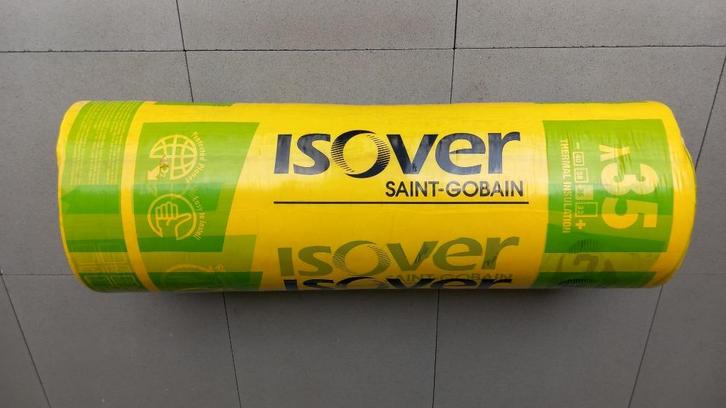 Isolatiemateriaal Isover, Doe-het-zelf en Bouw, Isolatie en Afdichting, Nieuw, Muurisolatie, Dakisolatie, Glaswol, Ophalen