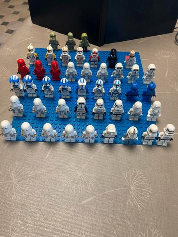Lego Star Wars 45 minifiguren bulk/lot beschikbaar voor biedingen
