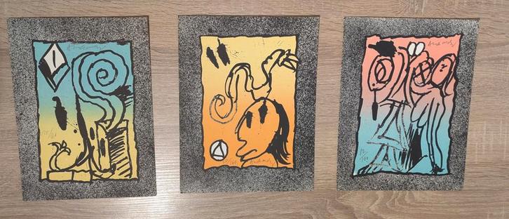 Alechinsky - Infeuilletables, Antiek en Kunst, Kunst | Litho's en Zeefdrukken, Ophalen of Verzenden