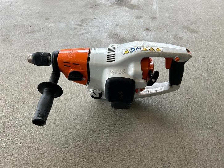 Stihl BT 45 benzine boormachine/plantgatboor/grondboor, Doe-het-zelf en Bouw, Compressors, Gebruikt, Ophalen