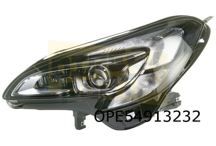 Opel Corsa E Koplamp Links (HID D5S) (identiteit A3D) Origin, Auto-onderdelen, Verlichting, Opel, Nieuw, Verzenden