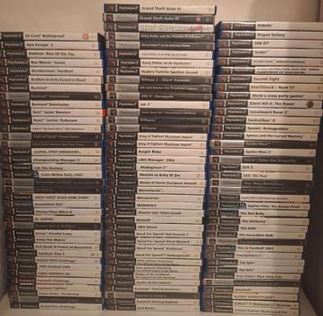 Meer dan 100+ PS2-games (PlayStation 2) beschikbaar voor biedingen