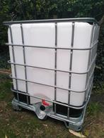 Regenwaterton op metalen pallet, Tuin en Terras, Ophalen, Zo goed als nieuw