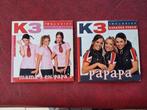 K3 cd singles mama's en papa's / papapa, Enlèvement ou Envoi