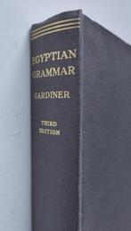 Egyptian grammar Alan Gardiner Third edition 1979, Ophalen of Verzenden, Gelezen, Hoger Onderwijs, Alan Gardiner