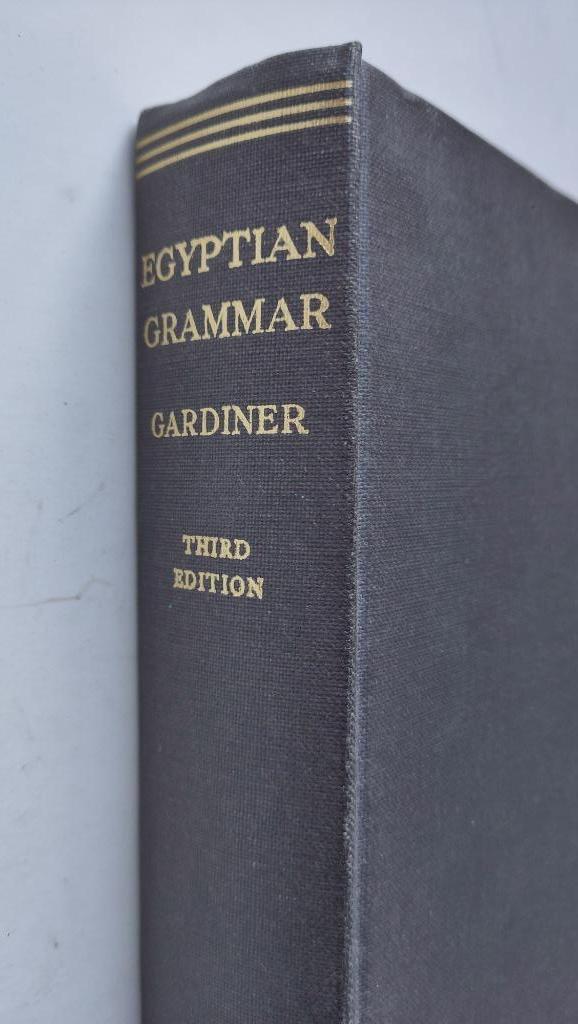 Egyptian grammar Alan Gardiner Third edition 1979, Boeken, Studieboeken en Cursussen, Gelezen, Hoger Onderwijs, Ophalen of Verzenden