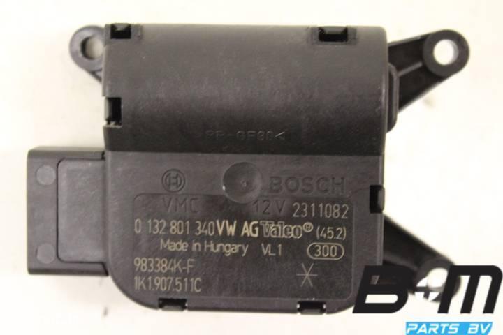 Kachelstelmotor VW Golf 6 R 2.0 TSI 1K0907511C, Auto-onderdelen, Airco en Verwarming, Gebruikt