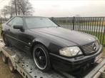 Mercedes SL 320 - buitenkans - winterproject, Auto's, Automaat, Achterwielaandrijving, Cabriolet, Zwart