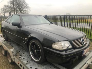 Mercedes SL 320 - buitenkans - winterproject  beschikbaar voor biedingen