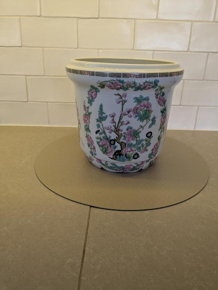 Limoges porseleinen plantenpot / cachepot – model “Ulysse”, Antiek en Kunst, Antiek | Porselein, Ophalen