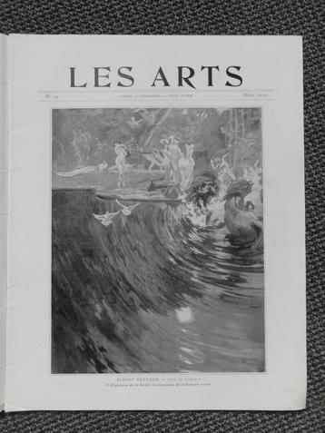 Les Arts 9 mars 1910, peinture à l'eau, Louise C. Breslau