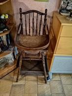 chaise  table en bois  ancien pour bébé, Enfants & Bébés, Chaises pour enfants, Enlèvement ou Envoi