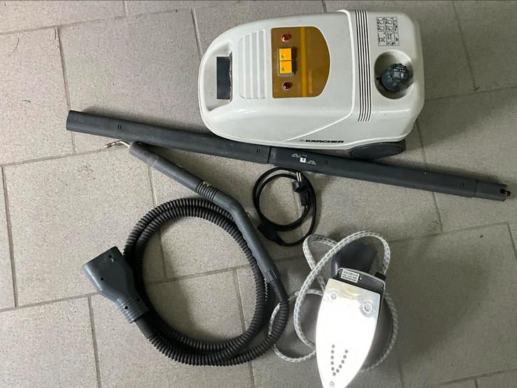 Kärcher stoomreiniger/stoomstijkijzer, Tuin en Terras, Hogedrukreinigers, Gebruikt, Elektrisch, Ophalen