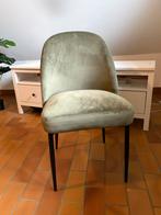 Chaises vert olives velour, Huis en Inrichting, Stoelen, Ophalen, Overige materialen, Overige kleuren, Nieuw