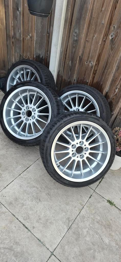 ️BMW 5x120 18 inch Style 32 Breedset E39/E38/E34/ enz, Auto-onderdelen, Banden en Velgen, Banden en Velgen, Zomerbanden, 18 inch