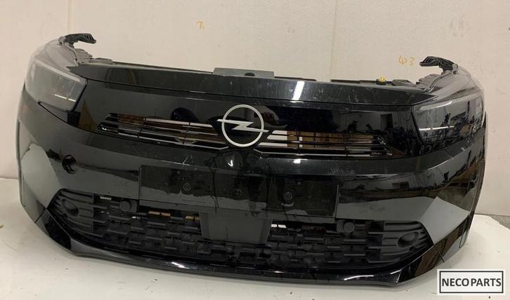 OPEL CORSA F FACELIFT VOORKOP BUMPER KOELER MOTORKAP SCHERM, Auto-onderdelen, Carrosserie, Achterklep, Opel, Achter, Gebruikt