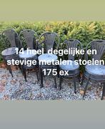 tuin stoelen metaal, Tuin en Terras, Tuinstoelen, Ophalen, Gebruikt, Metaal