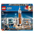 Lego city 60228, ruimteraket en vluchtleiding, Kinderen en Baby's, Ophalen of Verzenden, Zo goed als nieuw, Lego