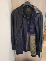 Vintage zwarte lederen jas mannen, Kleding | Heren, Ophalen of Verzenden, Zo goed als nieuw, Maat 52/54 (L), Zwart