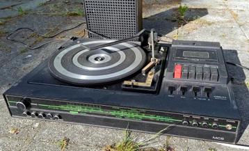 Authentieke vintage stereoketen, jaren ‘70, alles werkt! beschikbaar voor biedingen