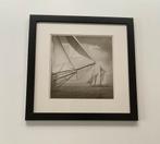 Fotolijst passe-partout boten 45cm x 45cm, Ophalen, Zo goed als nieuw