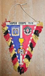 1978 Vaantje Anderlecht - Liverpool Supercup Finale Zeldzaam, Verzamelen, Ophalen of Verzenden, Zo goed als nieuw, Vaantje of Sjaal
