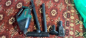 Bosch stofzuiger 18v ( body) bijna nieuwe met accessoires beschikbaar voor biedingen